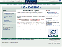 Tablet Screenshot of eagle.fgcu.edu